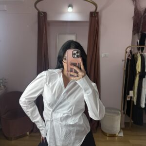 camicia asimmetrica