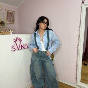 JEANS SALOPETTE
